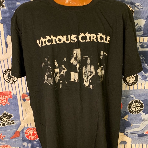 Shirts Vintage Vicious Circle 1998 Fine Line Tour Tshirt Poshmark